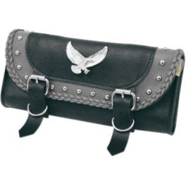 GRAY THUNDER STUDDED TOOL POUCH