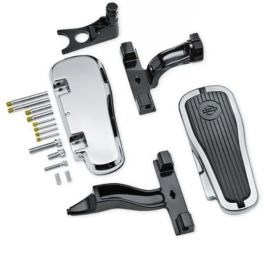 Crested Bar & Shield Passenger Footboard and Mount Kit-LCS5037707A Crested Bar & Shield Passenger Footboard and Mount Kit-LCS5037707A
