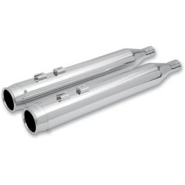 4" SLIP-ON MUFFLERS WITH BILLET TIPS 4" SLIP-ON MUFFLERS WITH BILLET TIPS