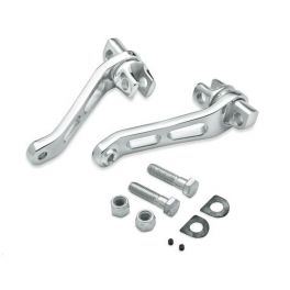 Billet Style Rider Footpeg Heel Rest Levers LCS5022701