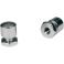 CHROME SEAT BOLTS AND MOUNTING NUTS 0820-0020