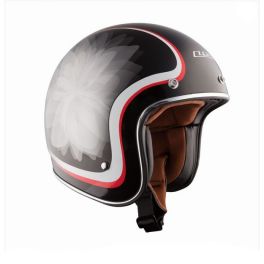 OF583 BOBBER GLOW BLACK HELMET OF583 BOBBER GLOW BLACK HELMET