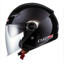 OF569 GLOSS BLACK HELMET