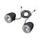 Daymaker Reflector LED Fog Lamps - Gloss Black Housing LCS68000092
