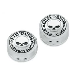 Willie G. Skull Swingarm Pivot Bolt Cover Kit LCS4323508