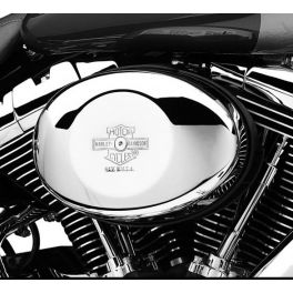 Nostalgic Bar & Shield Air Cleaner Cover for Twin Cam Models LCS2976501 Nostalgic Bar & Shield Air Cleaner Cover for Twin Cam Models LCS2976501