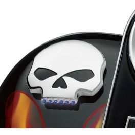 Skull LED Fuel Gauge LCS7509808A