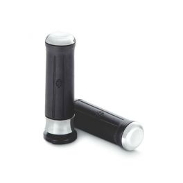 Contoured Chrome and Rubber Hand Grips LCS5679904 Contoured Chrome and Rubber Hand Grips LCS5679904