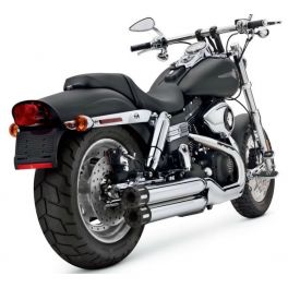 Screamin' Eagle Street Performance Slip-On Staggered Dual Mufflers LCS8067408A