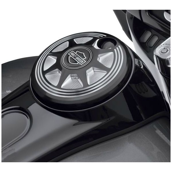 SMOOTH PUSH-BUTTON FUEL TANK CONSOLE<br />DOOR RELEASE - Gloss