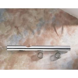 RIGHT-SIDE CHROME HEAT SHIELD FOR DRESSERS RIGHT-SIDE CHROME HEAT SHIELD FOR DRESSERS