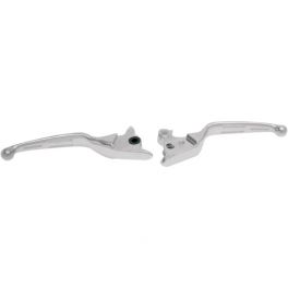CHROME SLOTTED WIDE BLADE LEVER SET 0610-0220