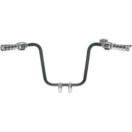 BLACK 14" HEFTY APE HANGER 1 1/4" HANDLEBARS 0601-1484