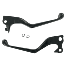 MATTE BLACK WIDE BLADE LEVER SET 0610-0795 MATTE BLACK WIDE BLADE LEVER SET 0610-0795
