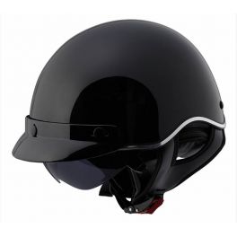 SC3 SOLID BLACK HELMET