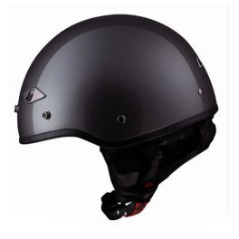 CAPACETE OLD SCHOOL GUNMETAL LS2 HH568