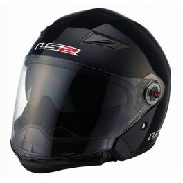 OF569 SCAPE GLOSS BLACK HELMET