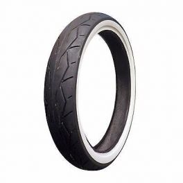 Vee Rubber Front Tire Wide White Wall Harley WWW 120/70-21 VRM302F