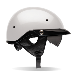 PIT BOSS SOLID PEARL WHITE HELMET PIT BOSS SOLID PEARL WHITE HELMET