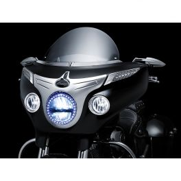 CHROME DRIVING LIGHT BEZELS FOR INDIAN 2001-0945 CHROME DRIVING LIGHT BEZELS FOR INDIAN 2001-0945