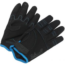 Moto Gloves – Black/Blue