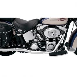 POWER CURVE TRUE-DUAL CROSSOVER HEADER PIPES FOR SOFTAILS