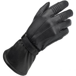 GAUNTLET GLOVES - BLACK