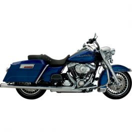 SUPERTRAPP CHROME/BLACK MEAN MOTHERS™ SLIP-ON MUFFLERS 1801-0435