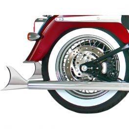2-1/4" MUFFLERS FOR SOFTAILS WITH TRUE DUAL CROSSOVER HEADERS 1801-0902 2-1/4" MUFFLERS FOR SOFTAILS WITH TRUE DUAL CROSSOVER HEADERS 1801-0902