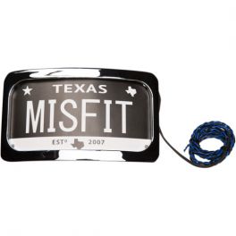 BILLET LICENSE PLATE FRAMES WITH LIGHT