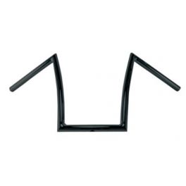 Gloss Black 12" Stripper 1" Handlebar - 0601-1359 Gloss Black 12" Stripper 1" Handlebar - 0601-1359