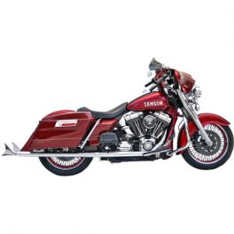 2.25" CHROME CHOLO SLIP-ON MUFFLERS 36" - 1801-0911 2.25" CHROME CHOLO SLIP-ON MUFFLERS 36" - 1801-0911