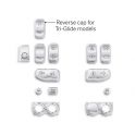 Chrome Switch Cap Kit
